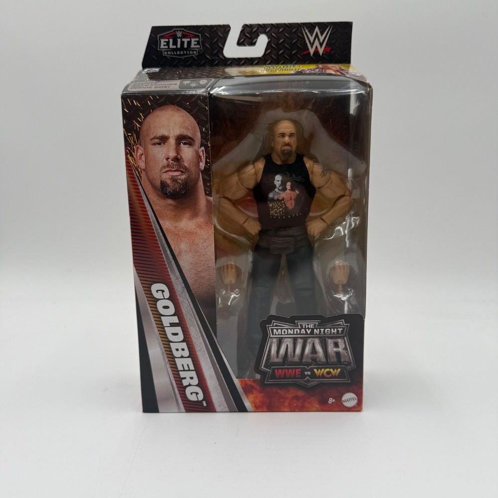 WWE Mattel Elite Monday Night War Series 12 Goldberg New Rockabilly BAF